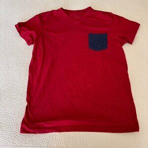 Blue Crown Men’s Short Sleeve Tee Shirt Red SZ M